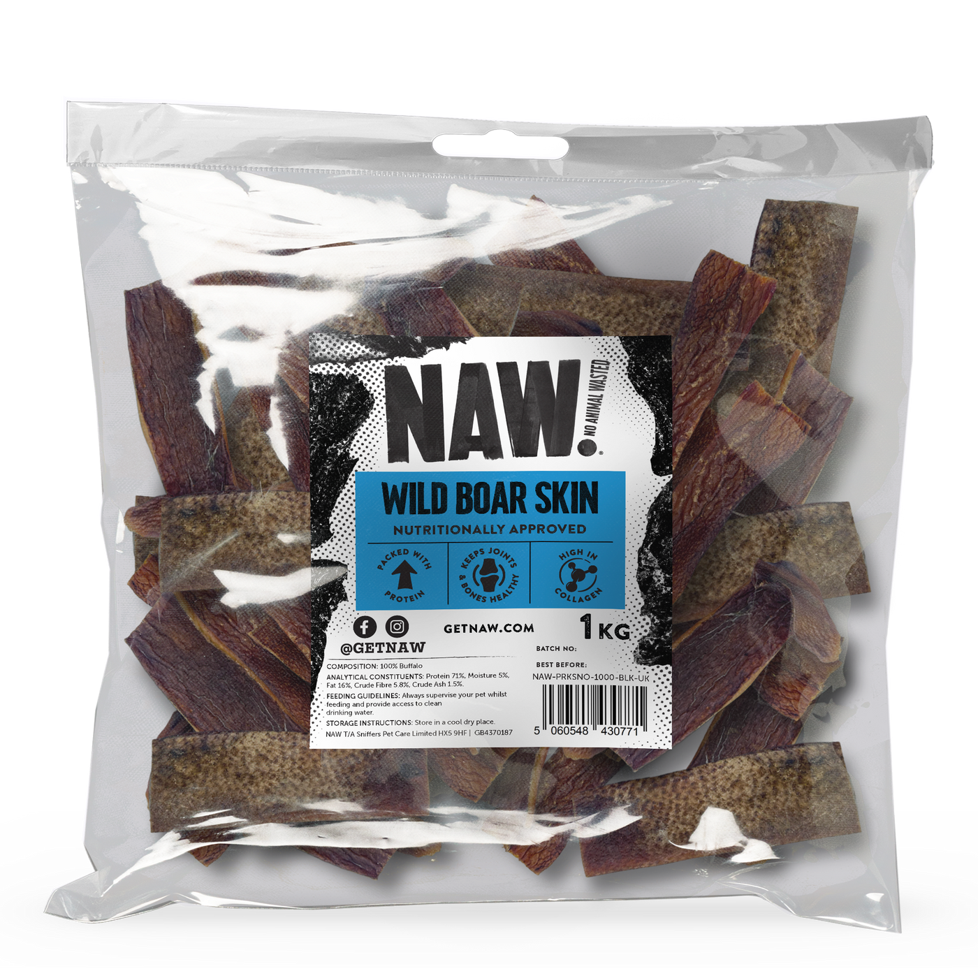 Wild Boar Skin (1kg)