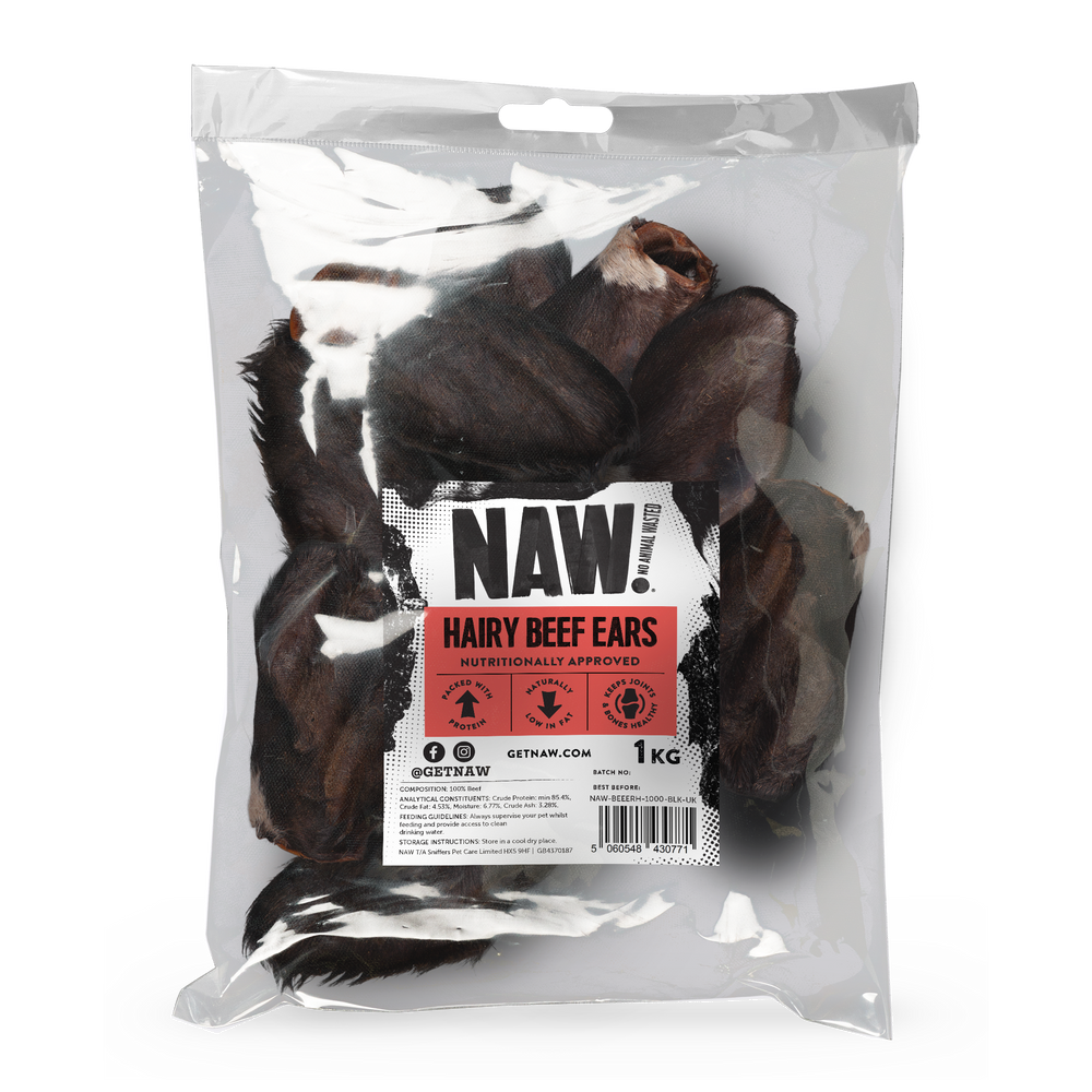 Hairy Beef Ears (1kg)