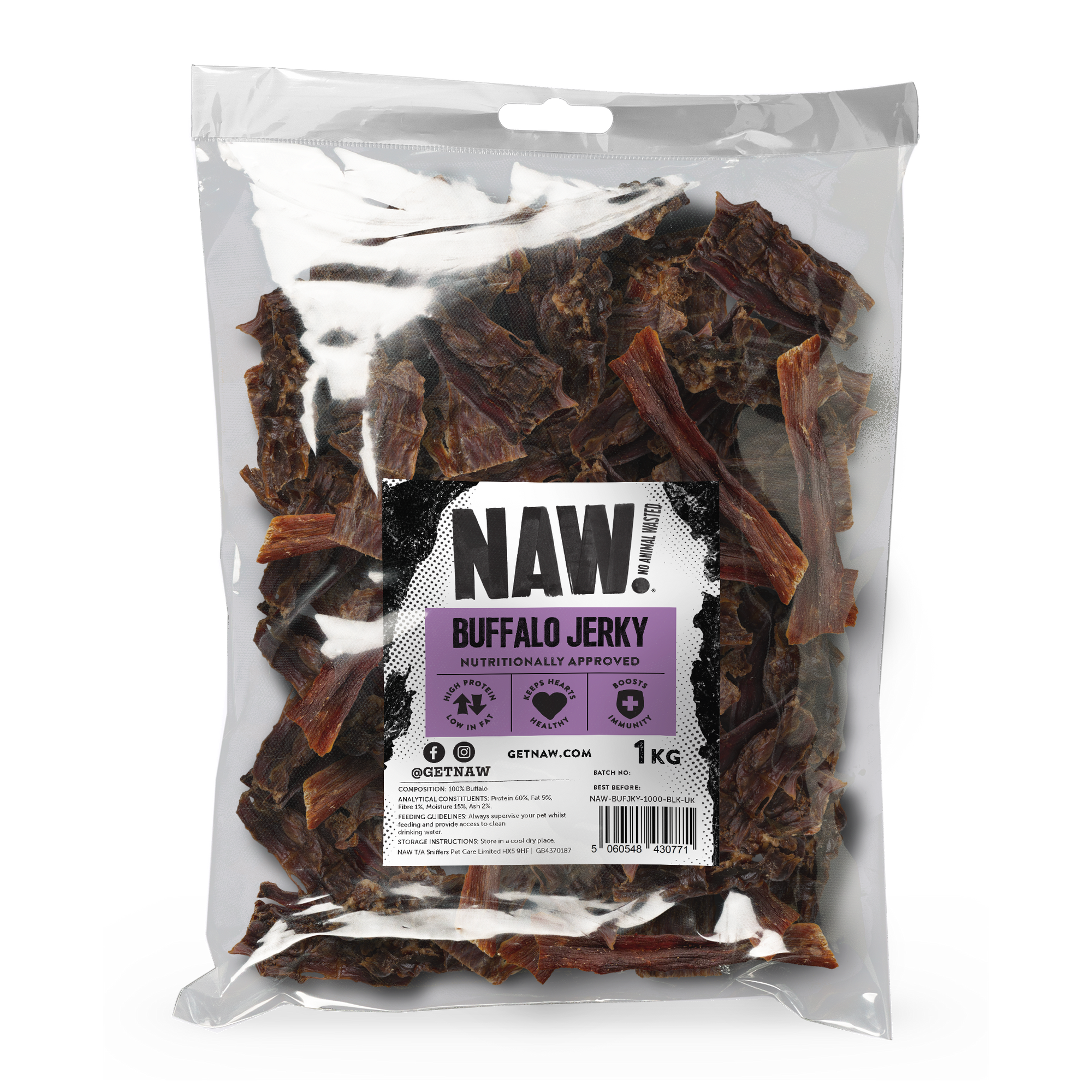Buffalo Jerky (1kg)