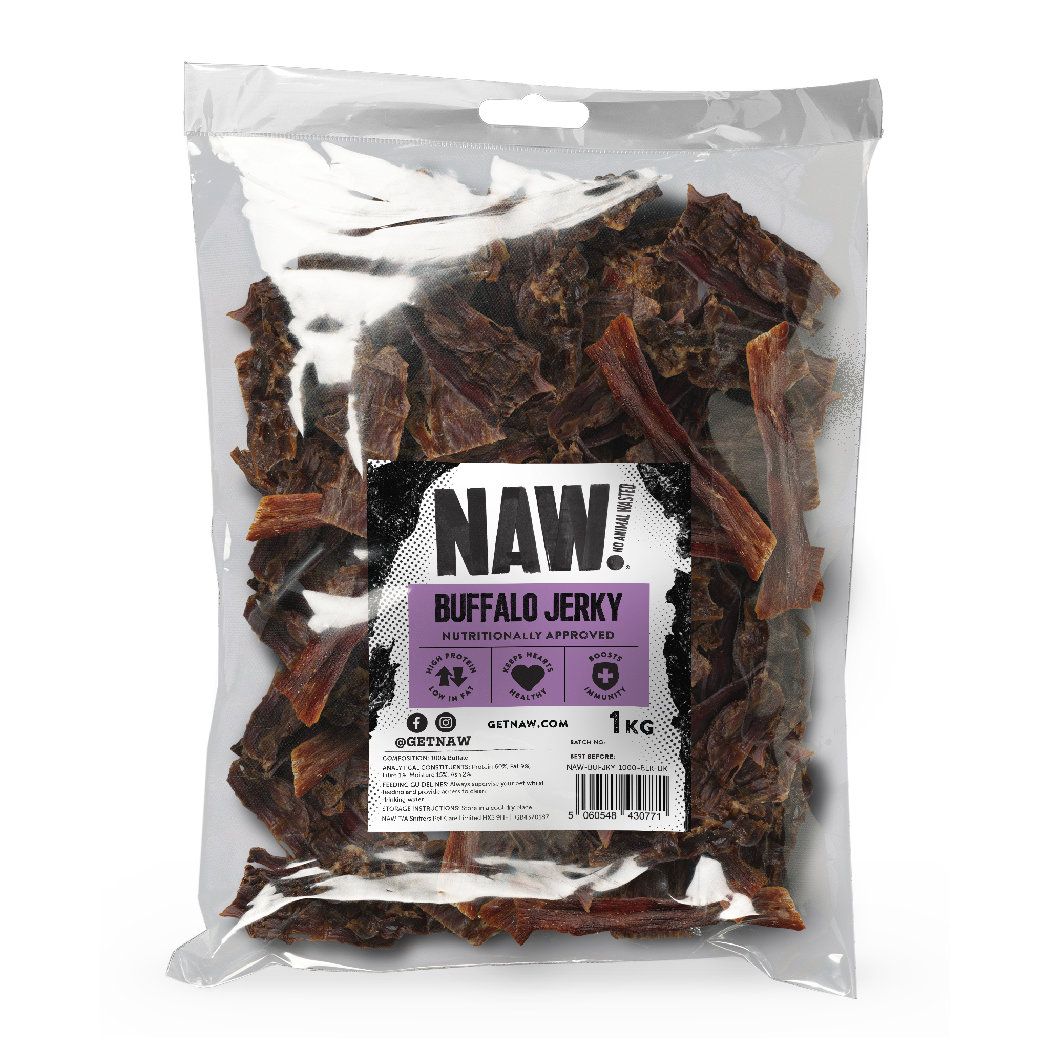 Buffalo Jerky (1kg)