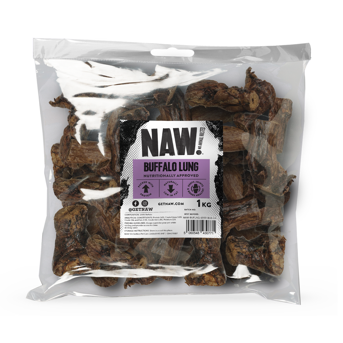 Buffalo Lung (1kg)
