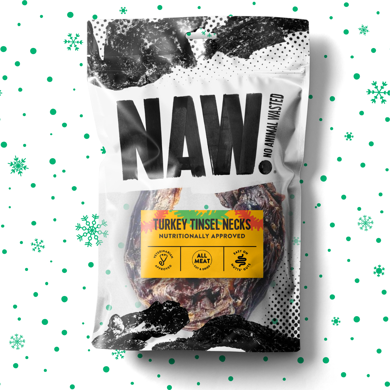 Turkey Tinsel Necks (2pk)