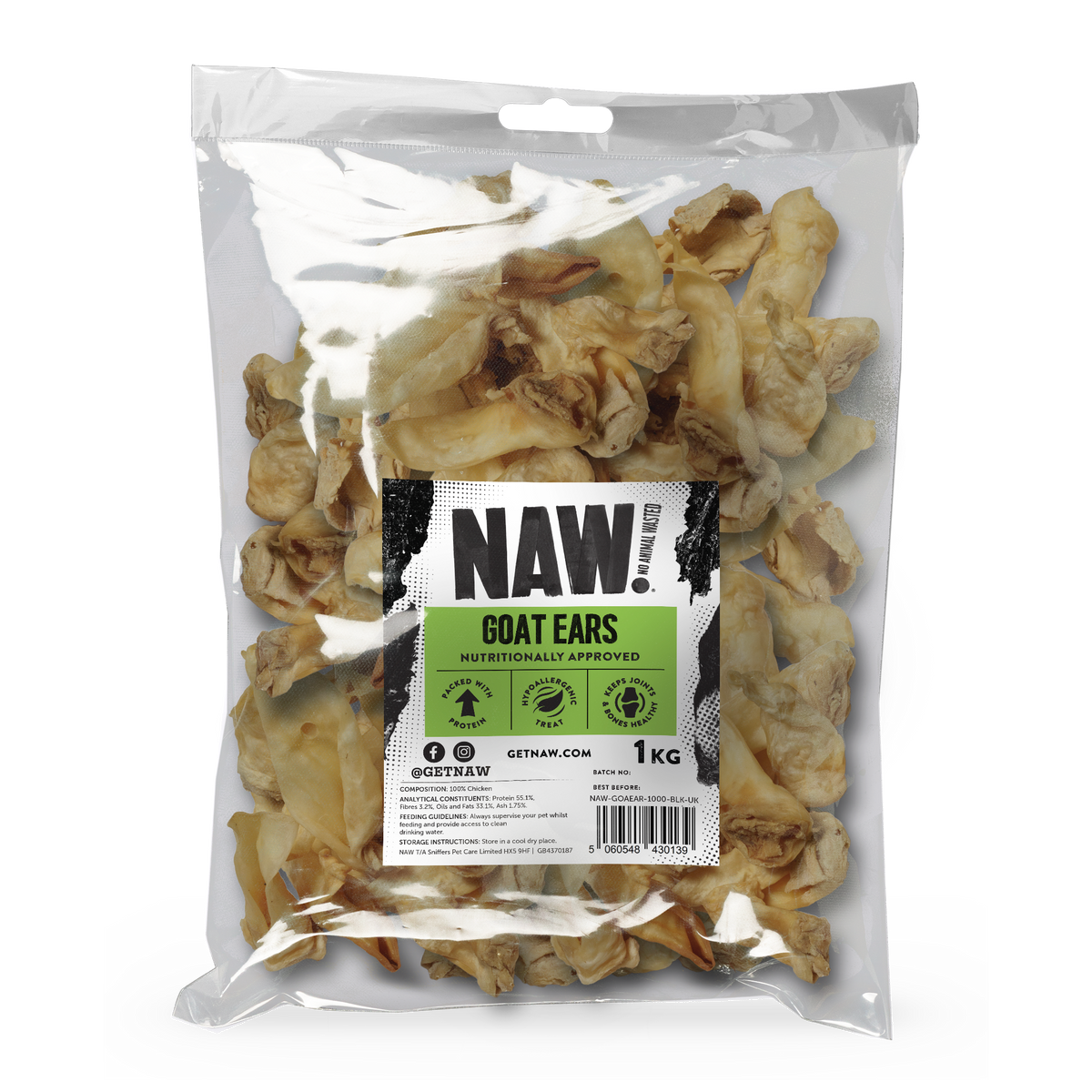 Goat Ears (1kg)