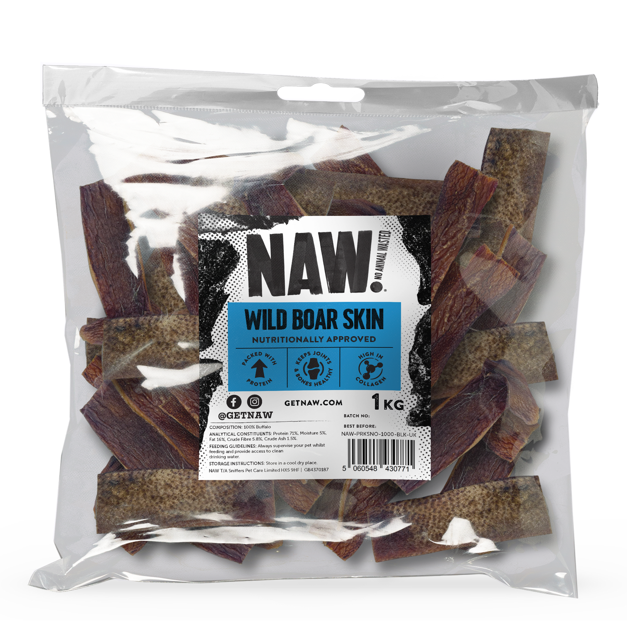 Wild Boar Skin (1kg)