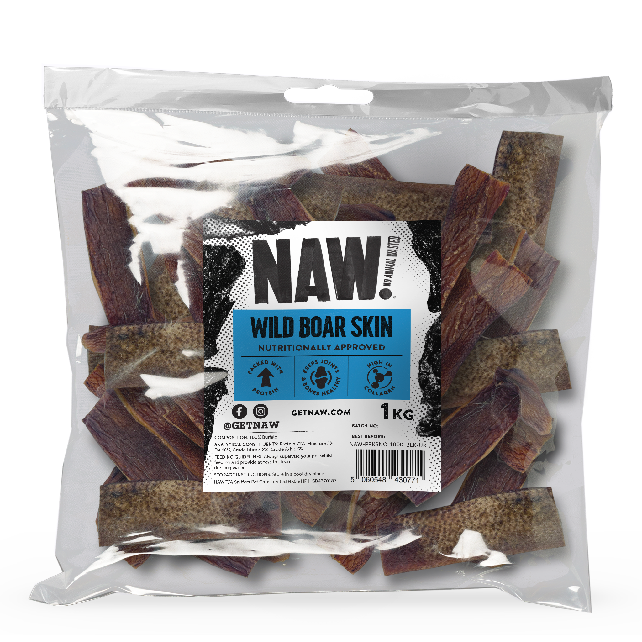 Wild Boar Skin (1kg)
