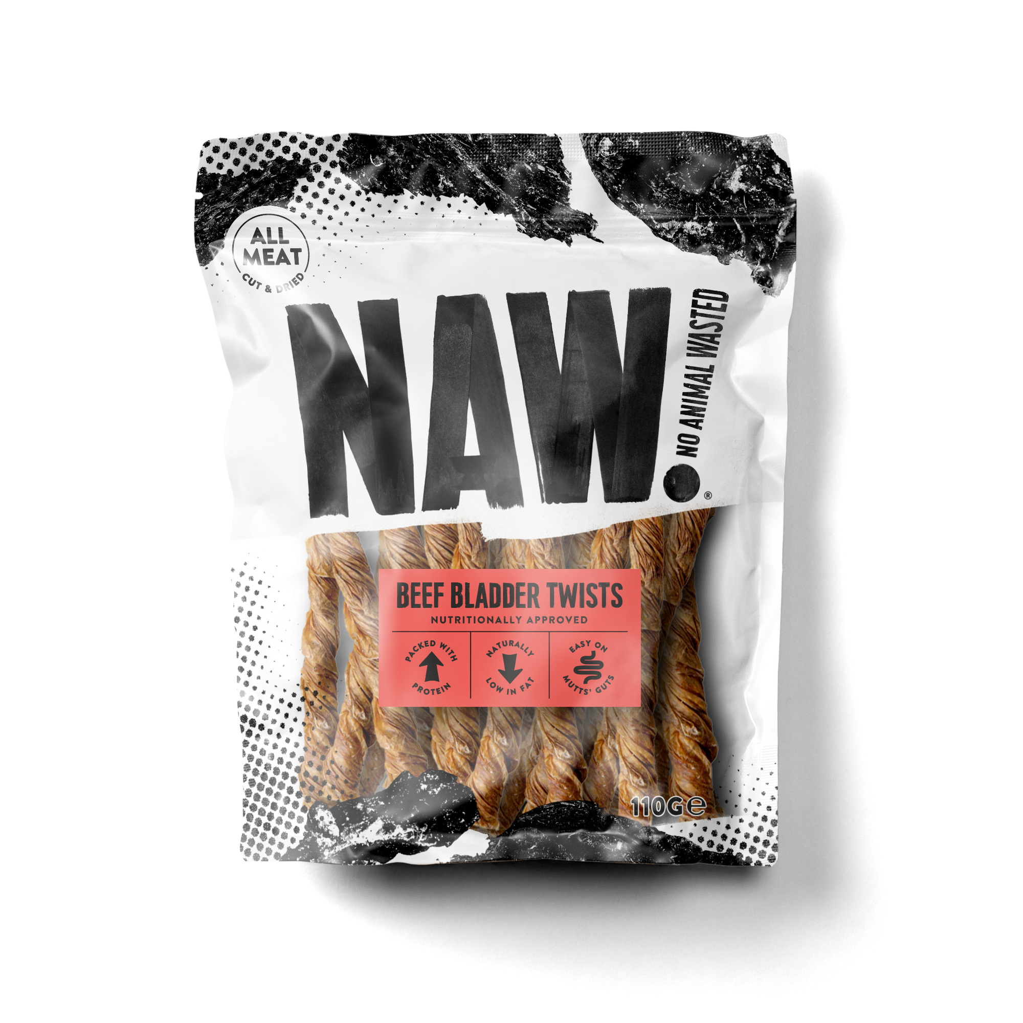 Beef Bladder Twists (110g)