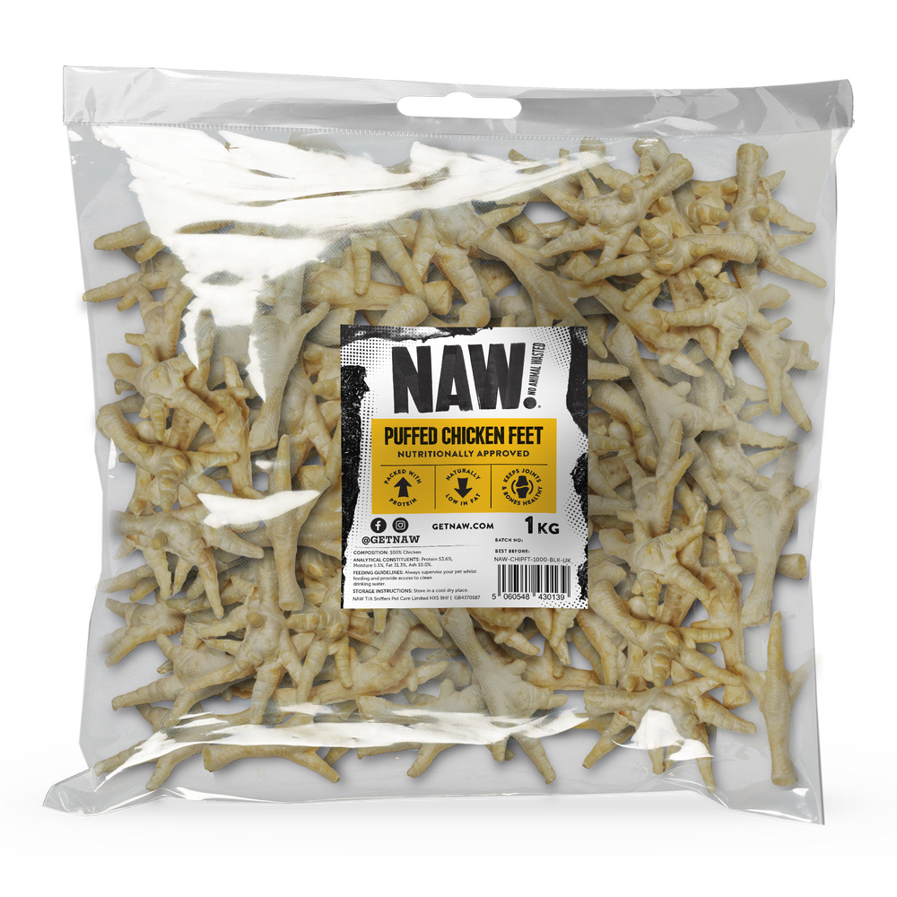Puffed Chicken Feet (1kg)