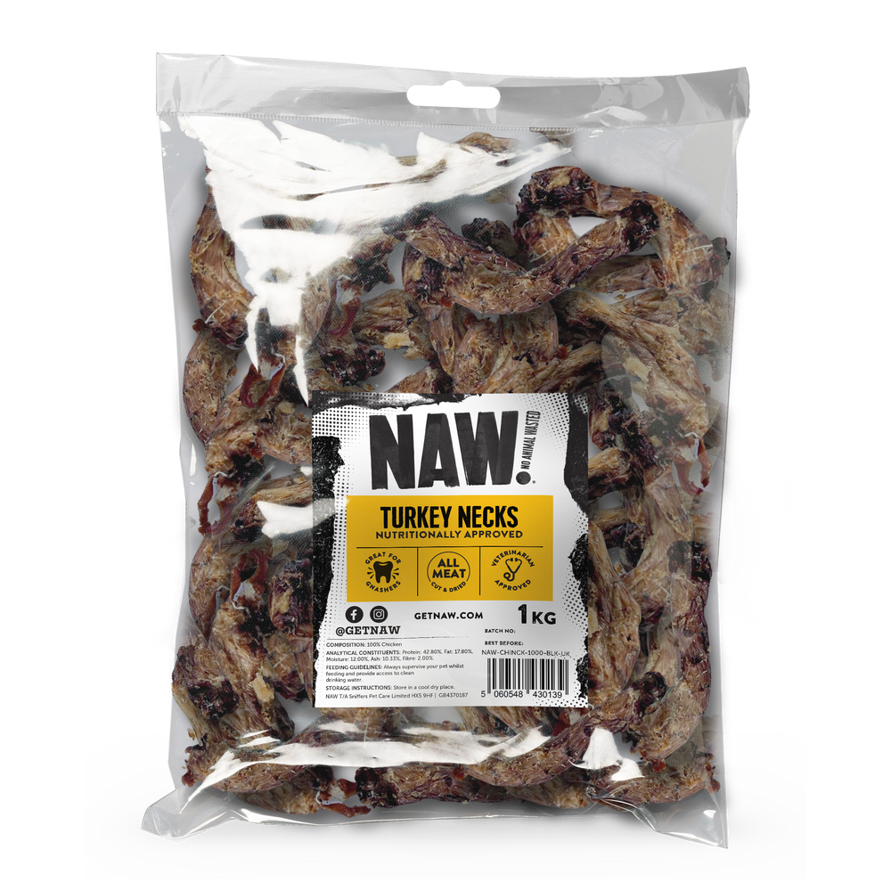 NAW Turkey Necks (1kg)