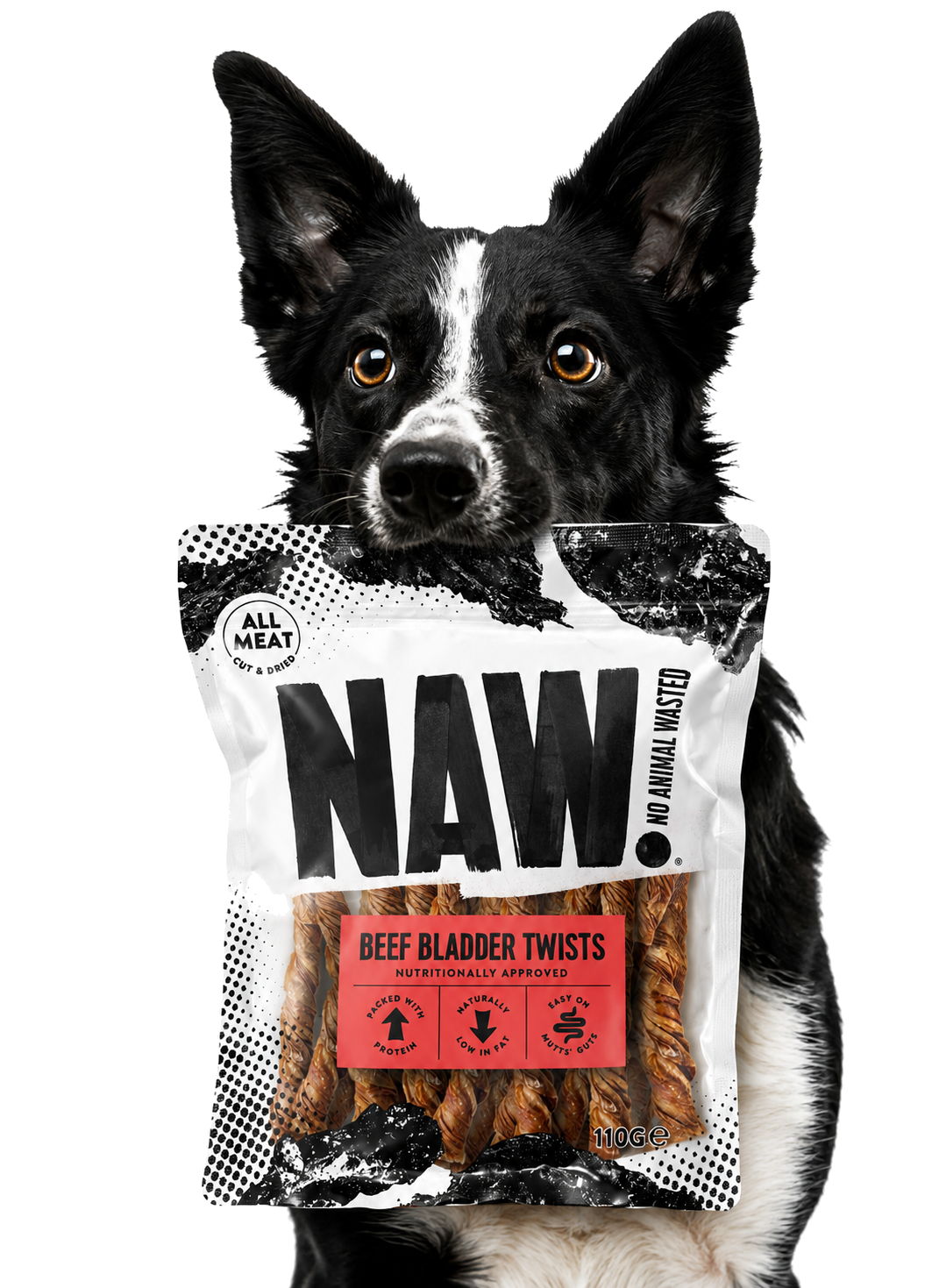 Dog enjoying the product