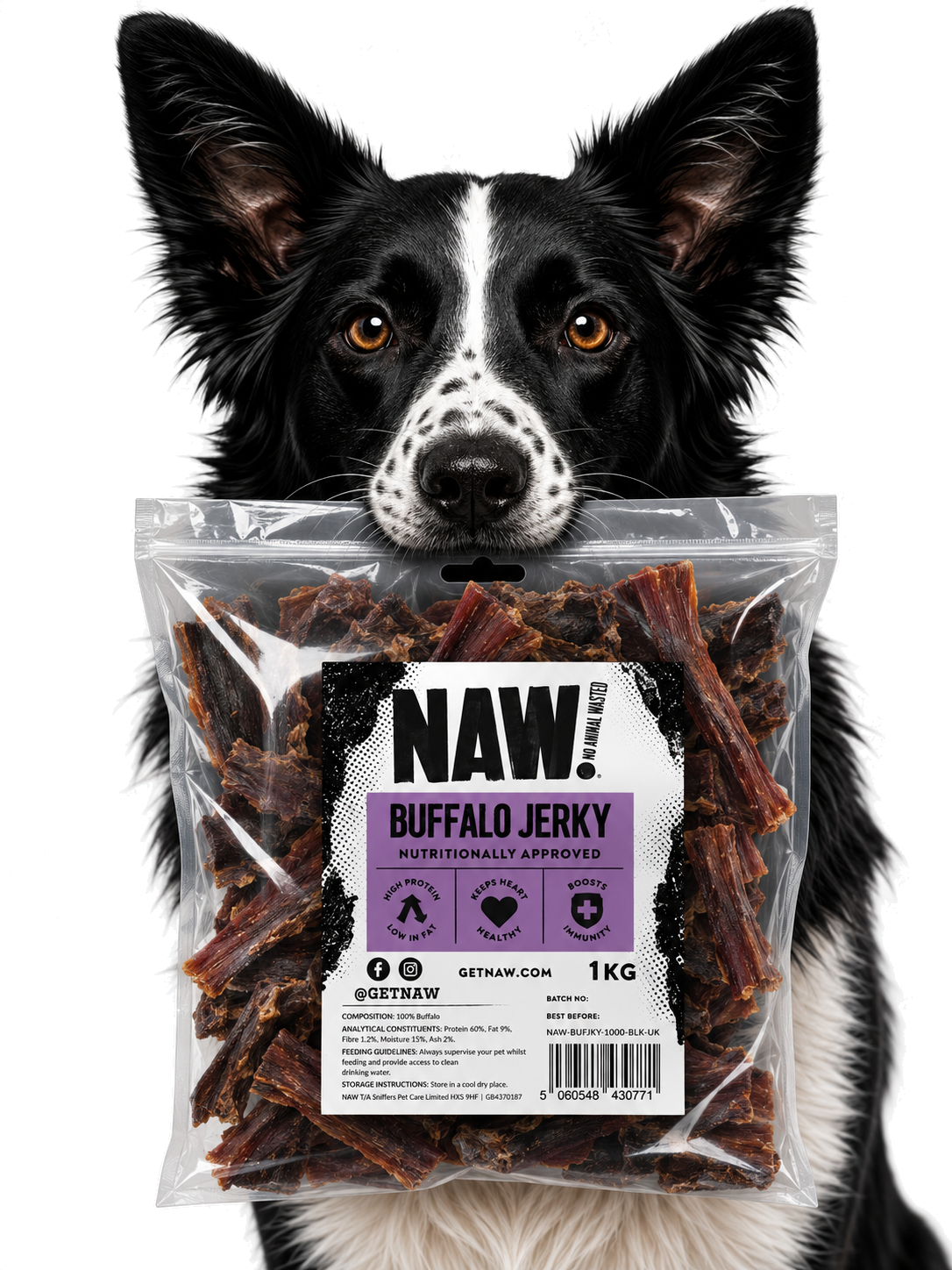 Dog enjoying the product