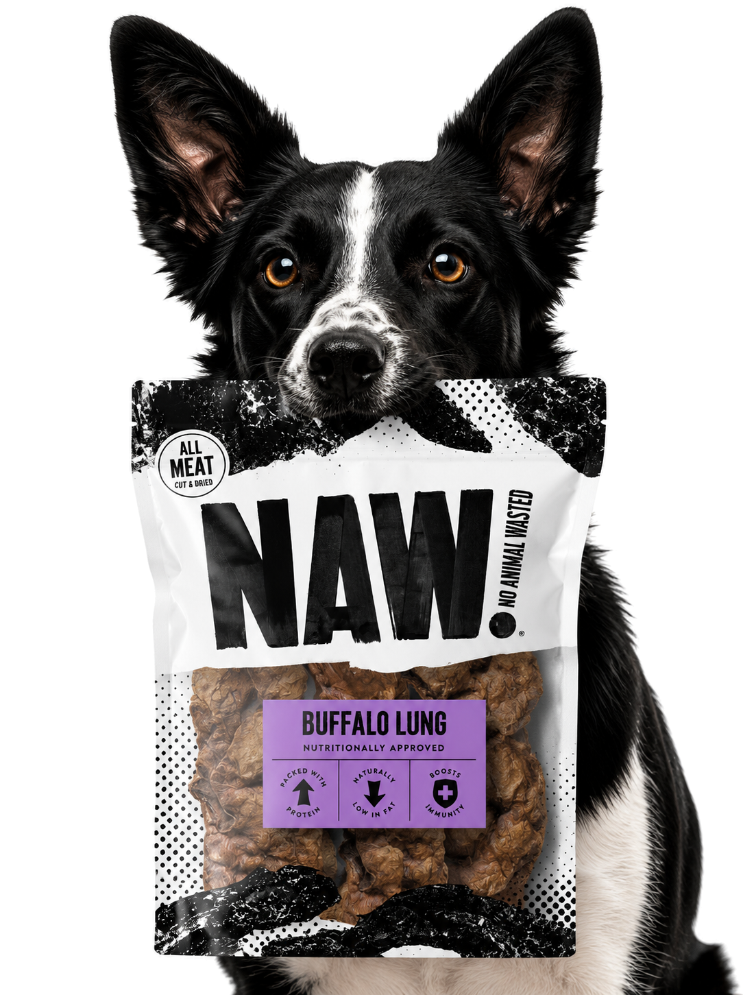 Dog enjoying the product