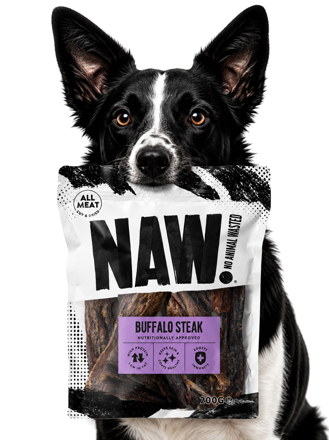 Dog enjoying the product