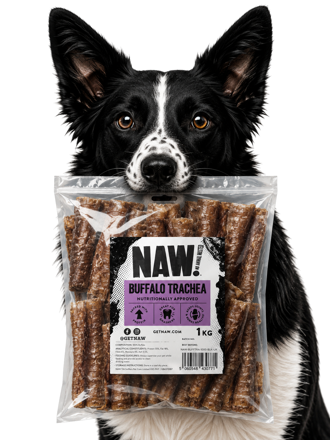 Dog enjoying the product