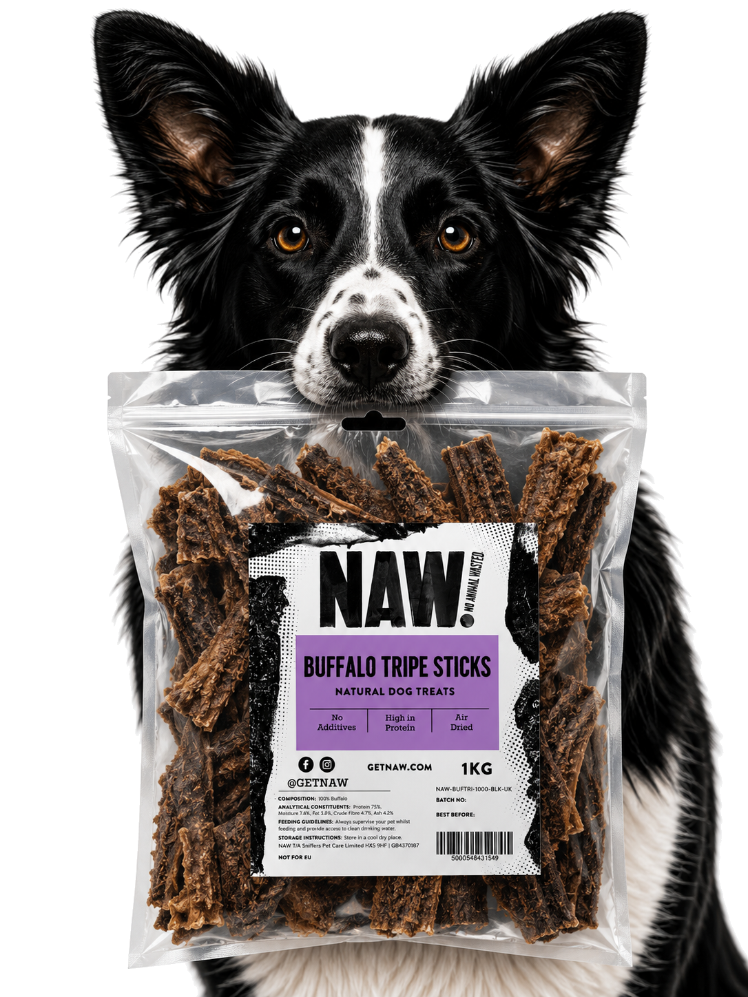 Dog enjoying the product