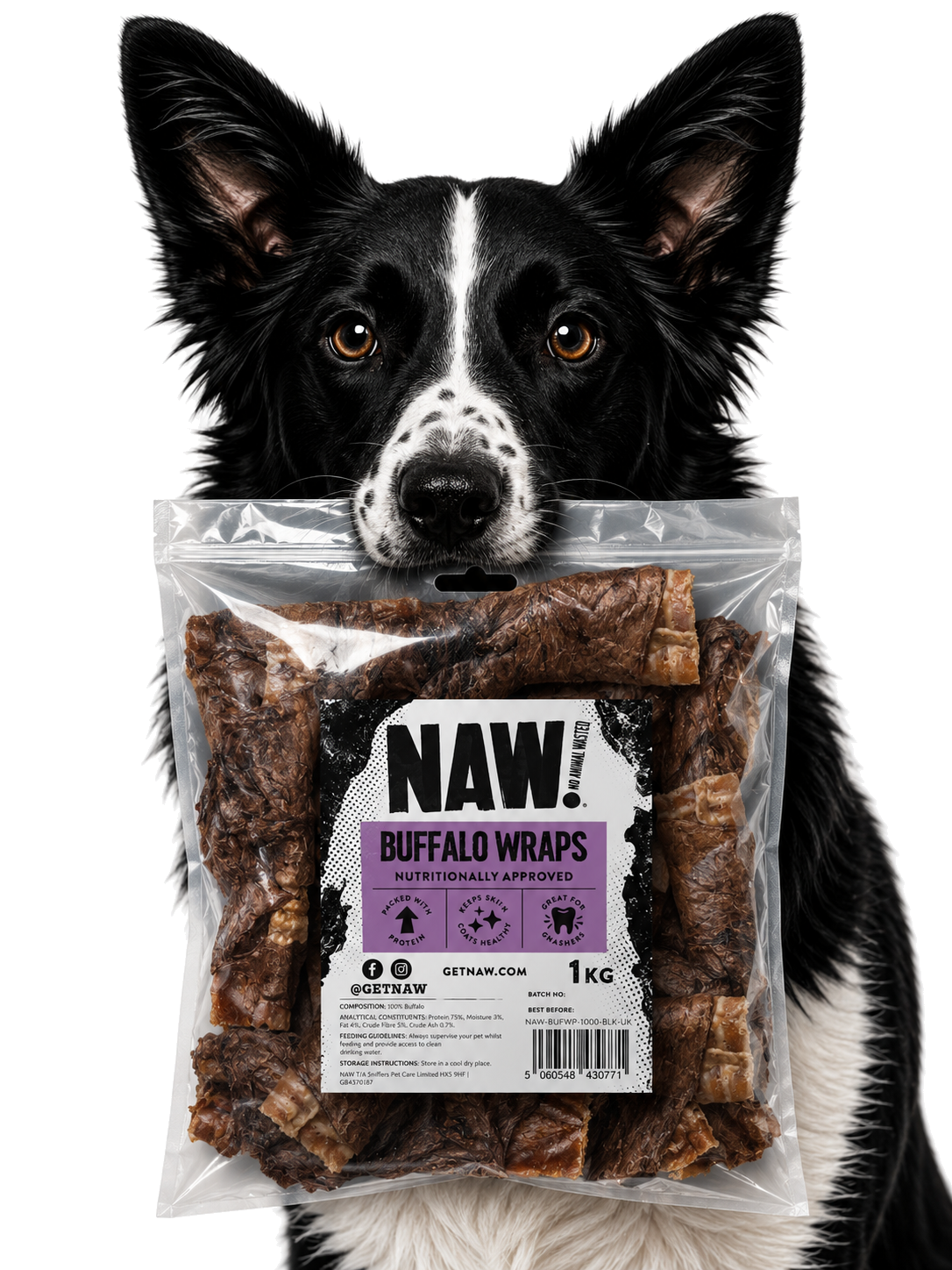 Dog enjoying the product