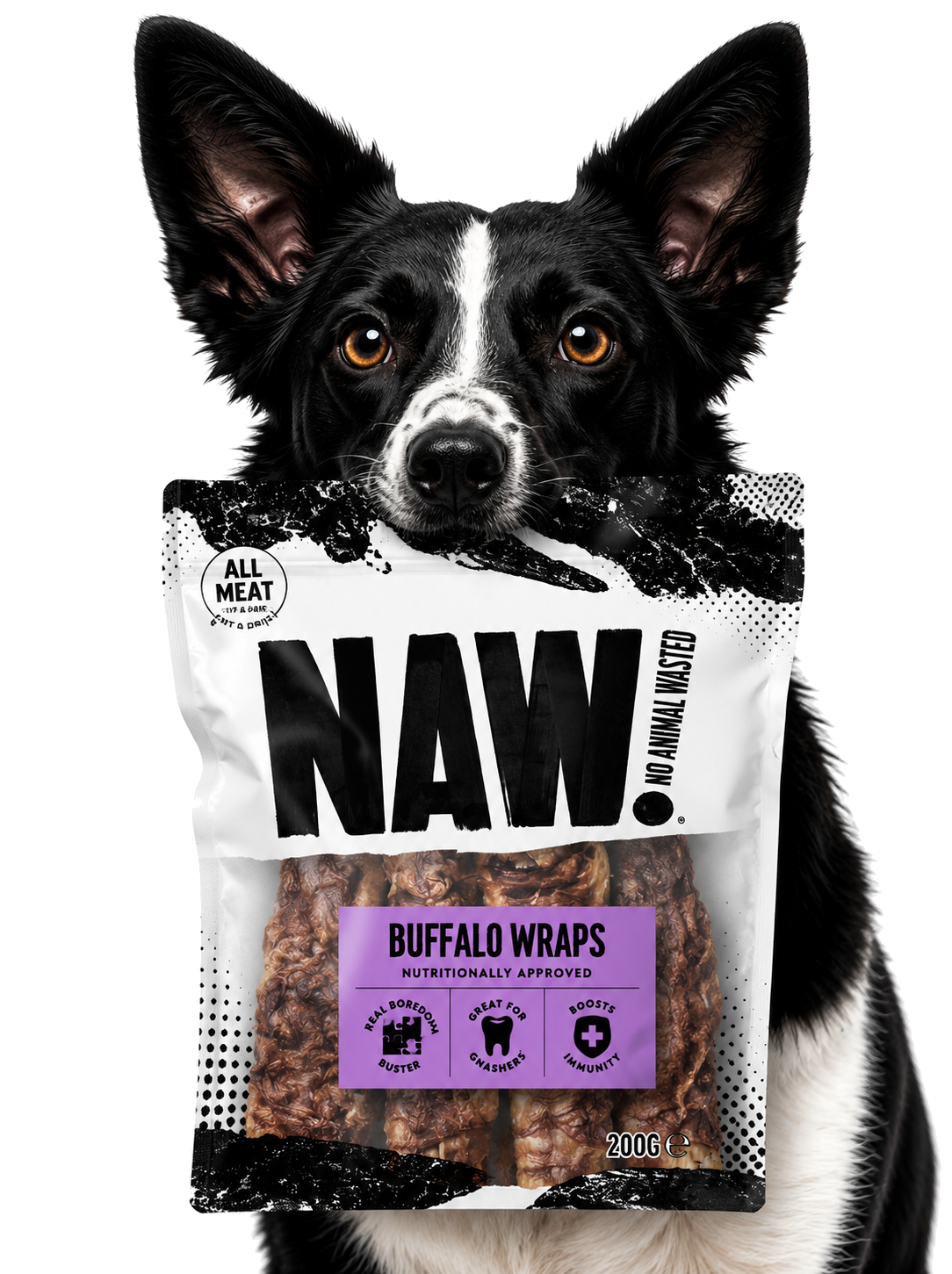Dog enjoying the product