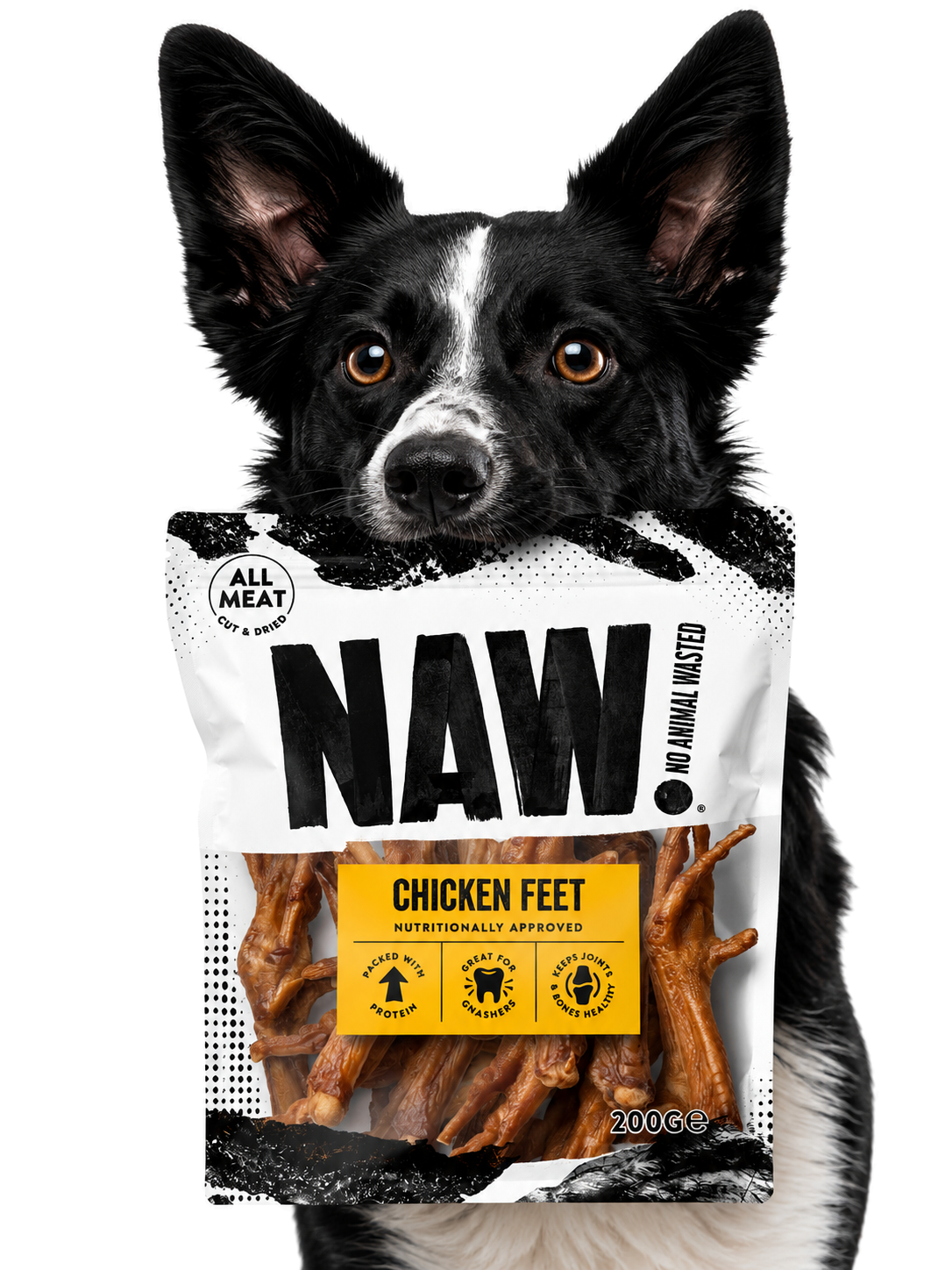 Dog enjoying the product