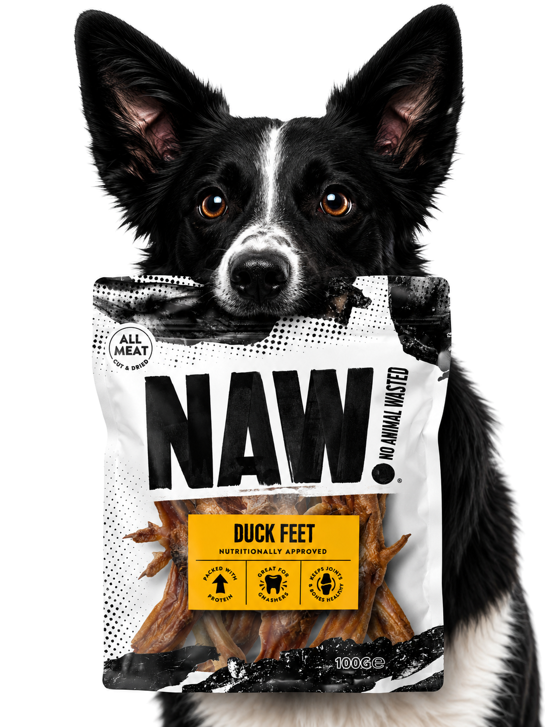 Dog enjoying the product