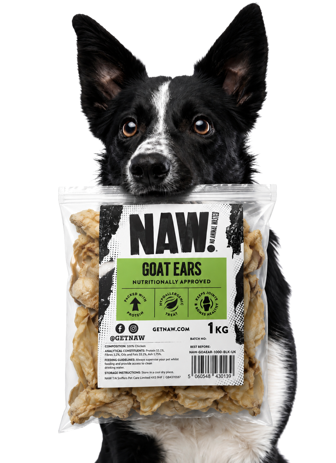 Dog enjoying the product