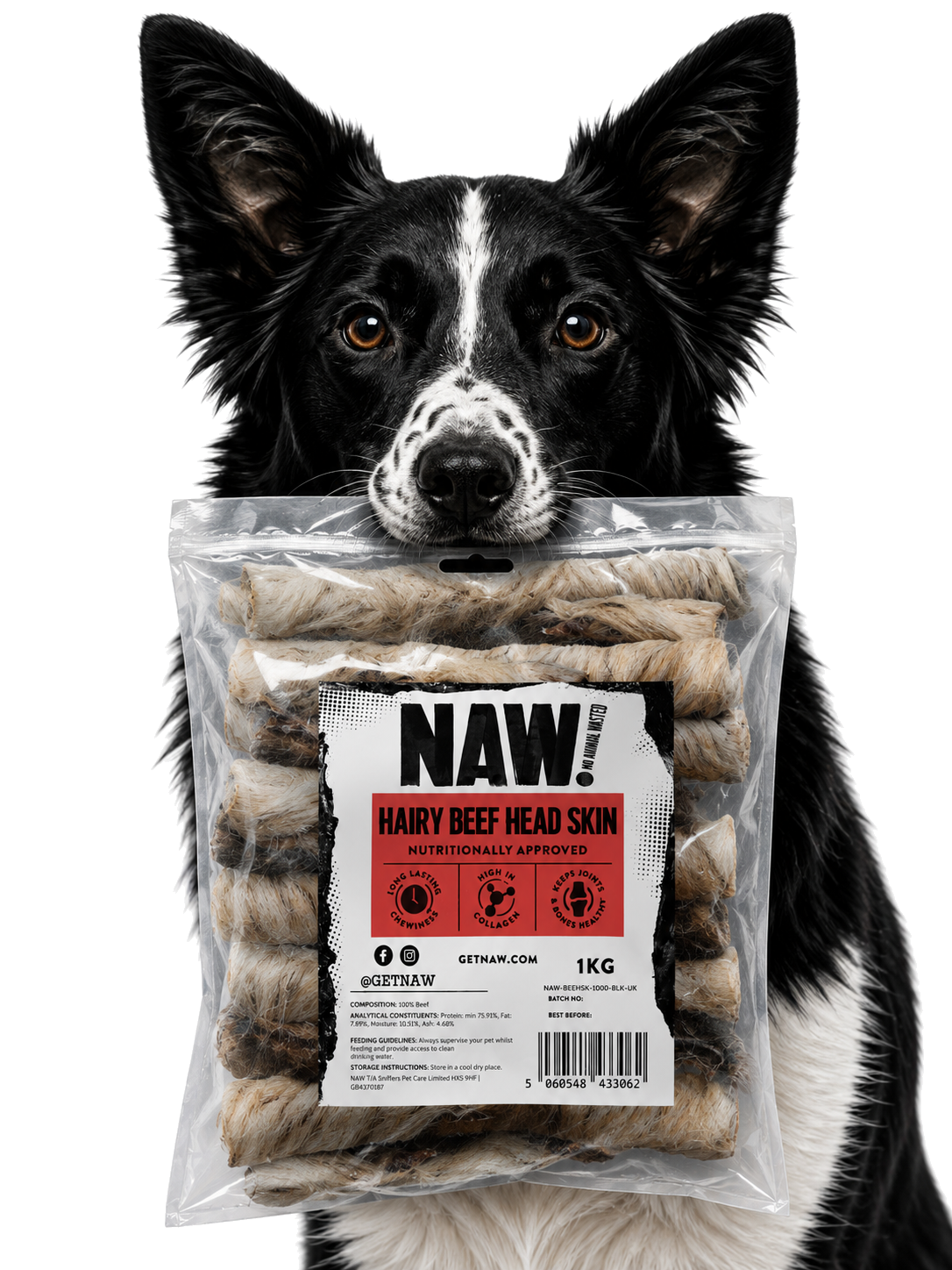 Dog enjoying the product