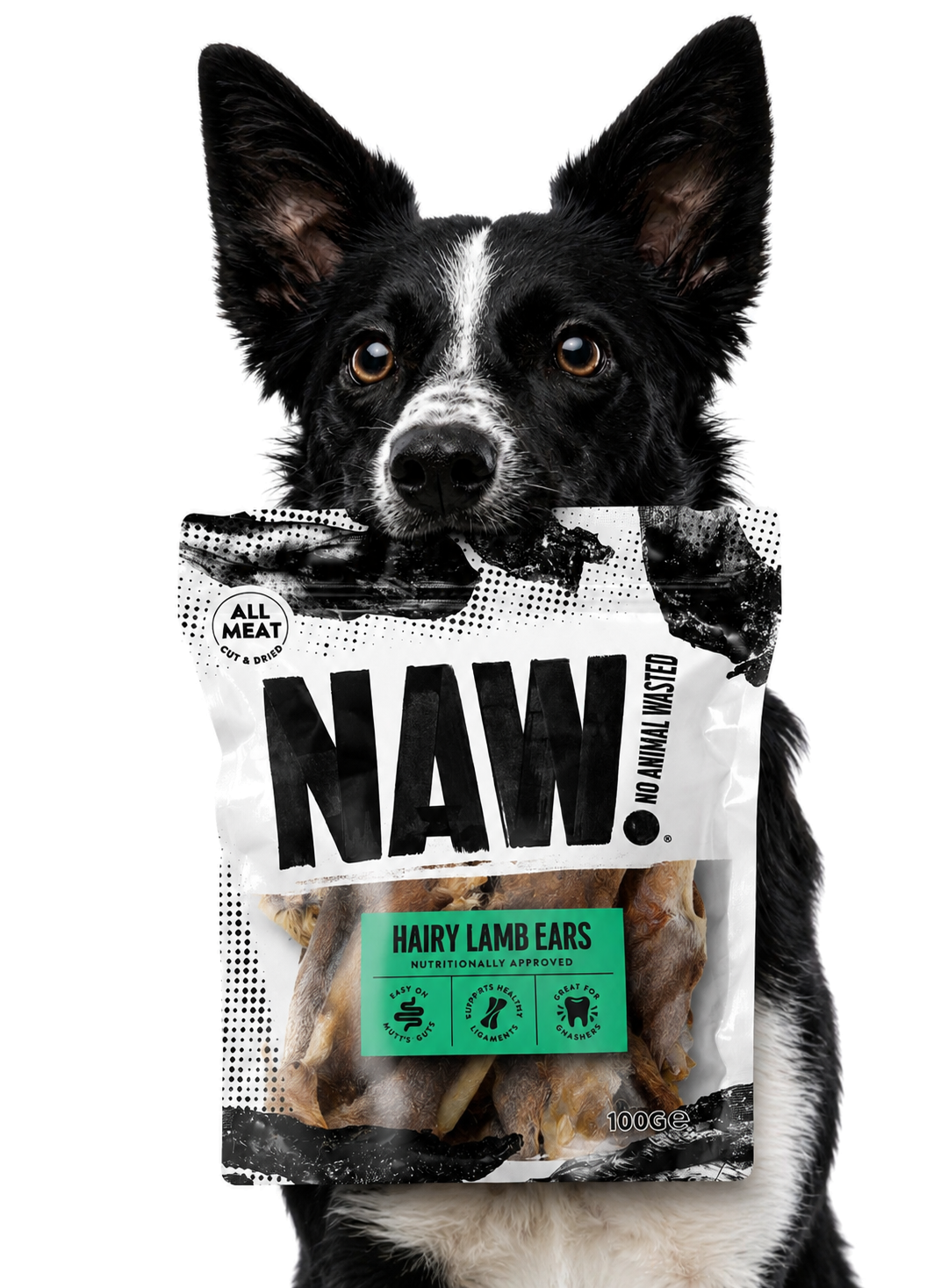 Dog enjoying the product