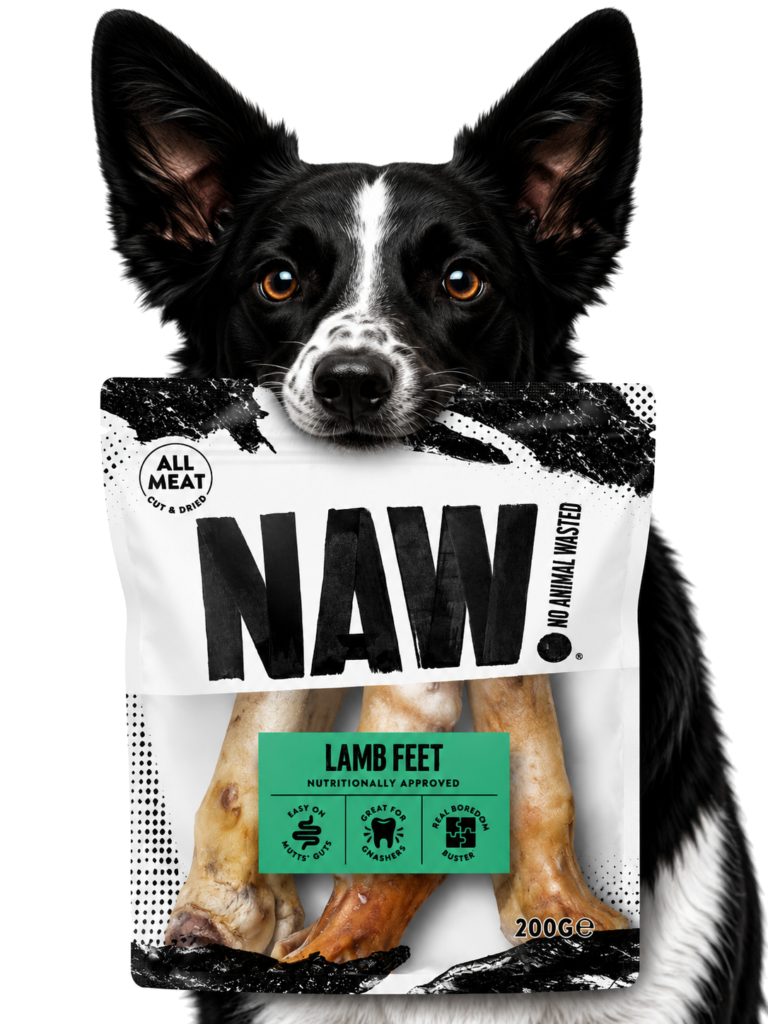 Dog enjoying the product