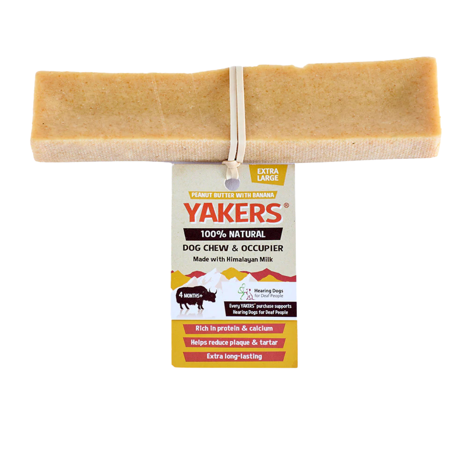 YAK Chew Peanut & Banana (XL)